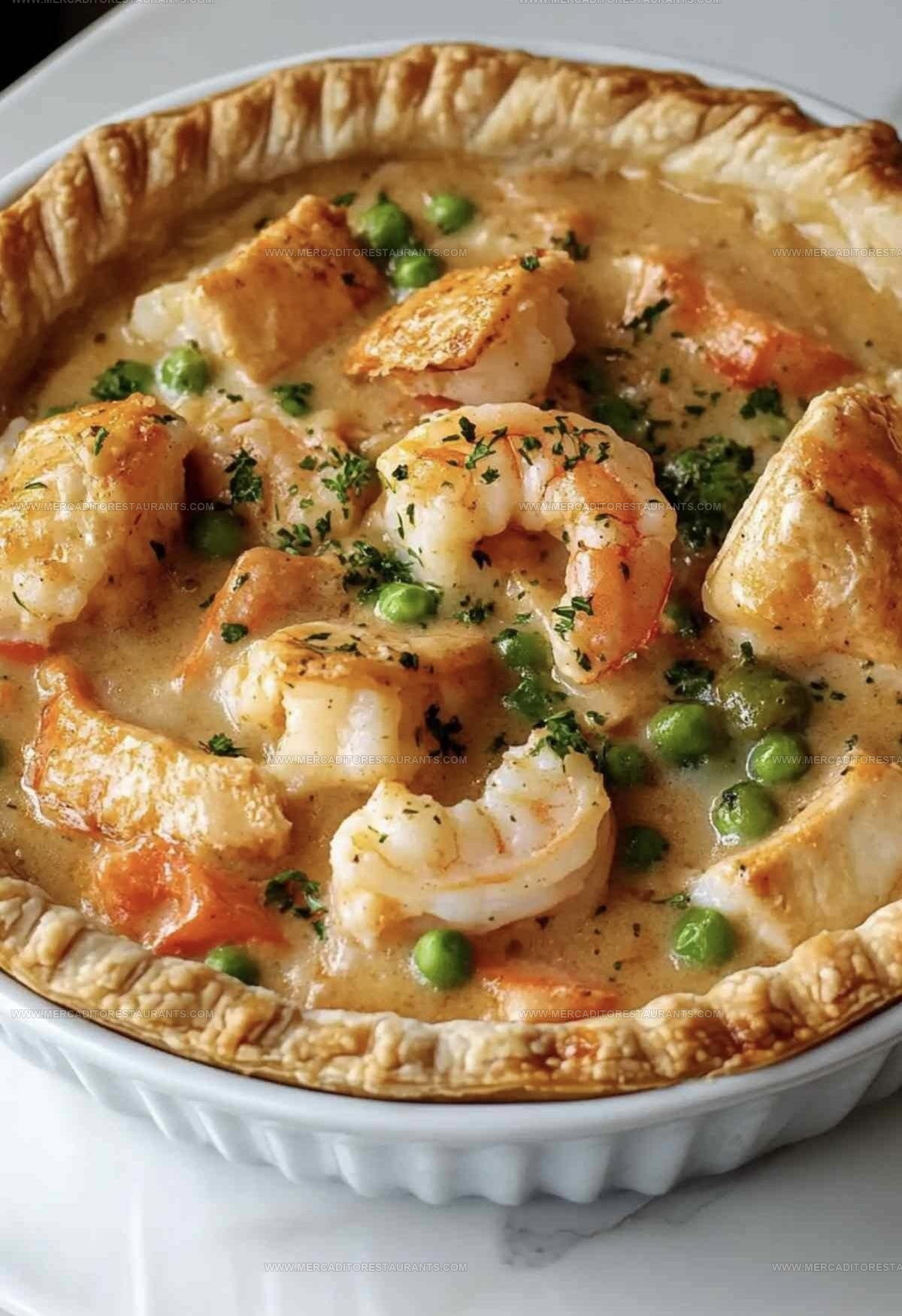 Cajun Seafood Pot Pie Recipe