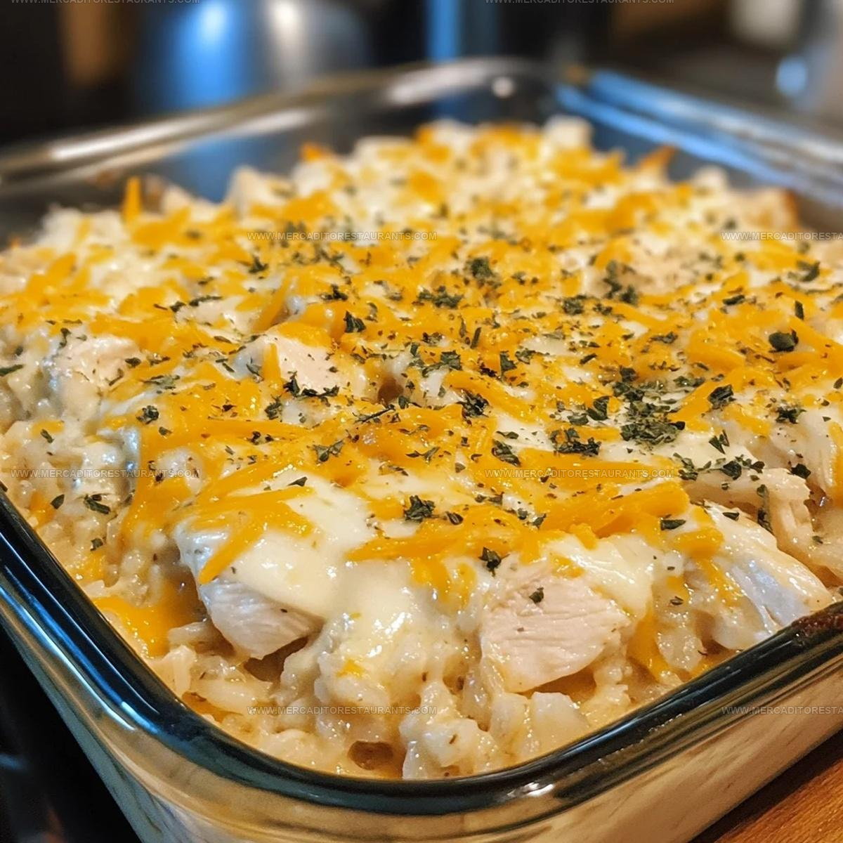Creamy Ranch Chicken And Rice Casserole Recipe