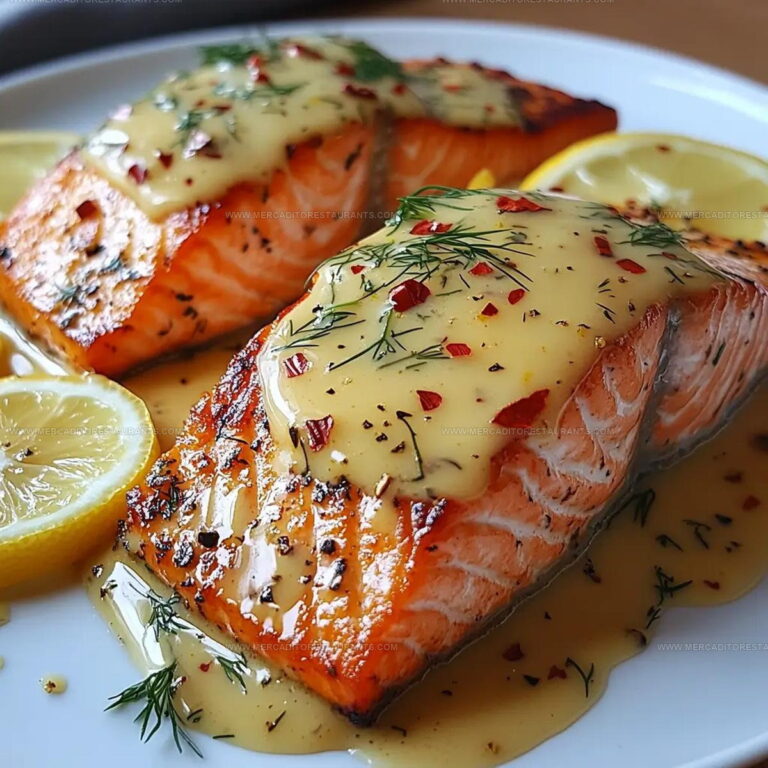 Cream-Sauce Lemon Butter Salmon Recipe