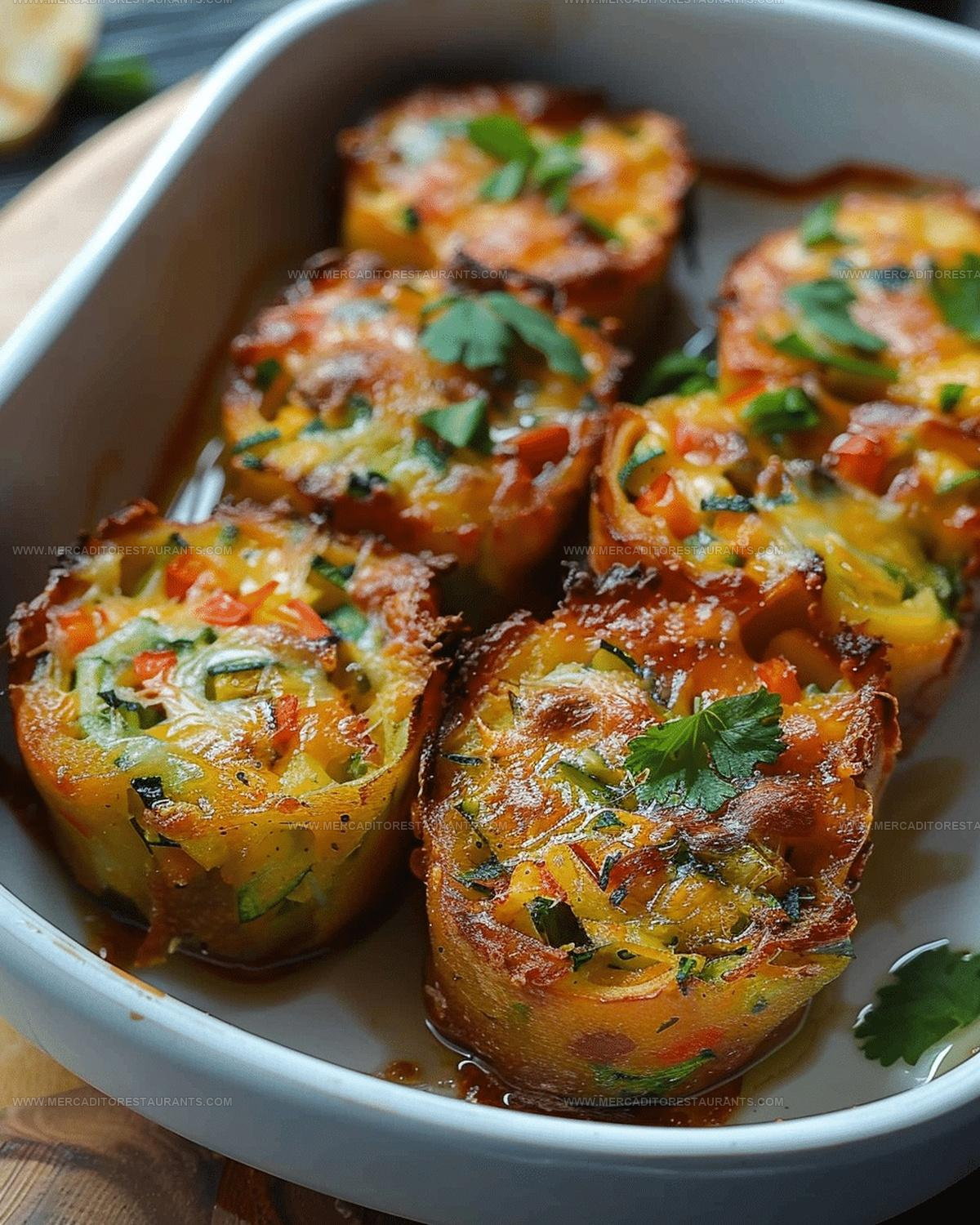 Baked Veg-O Cheese Rolls Recipe