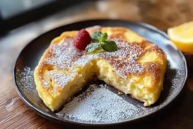 Puffy German Baked Pancake Recipe