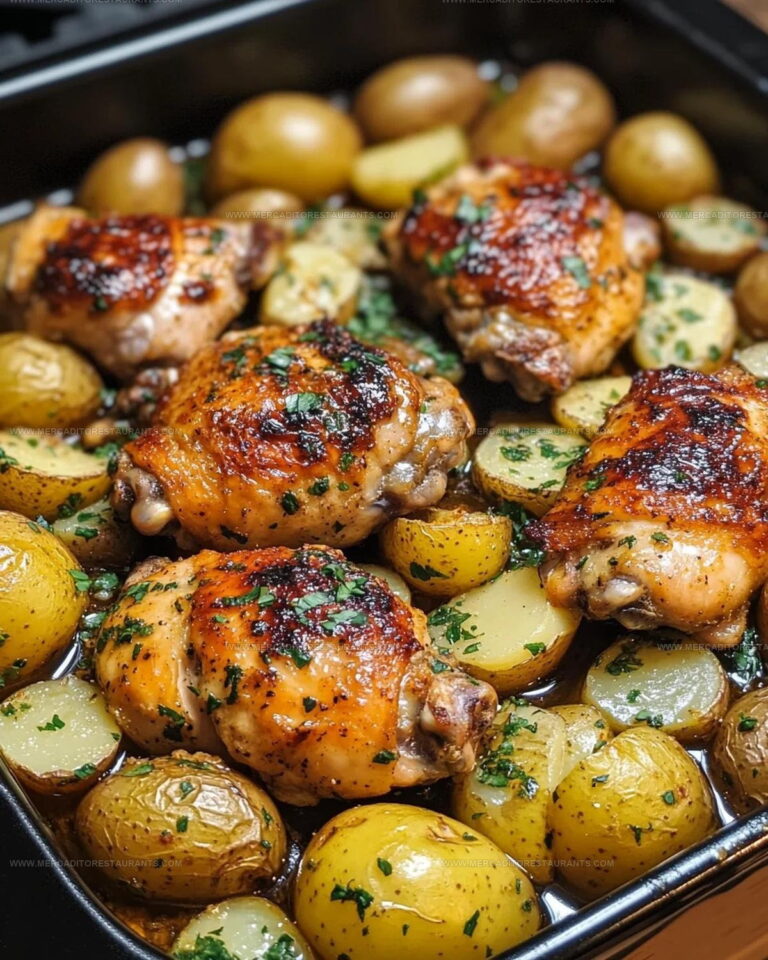 Roasted Mediterranean Chicken Thighs Recipe