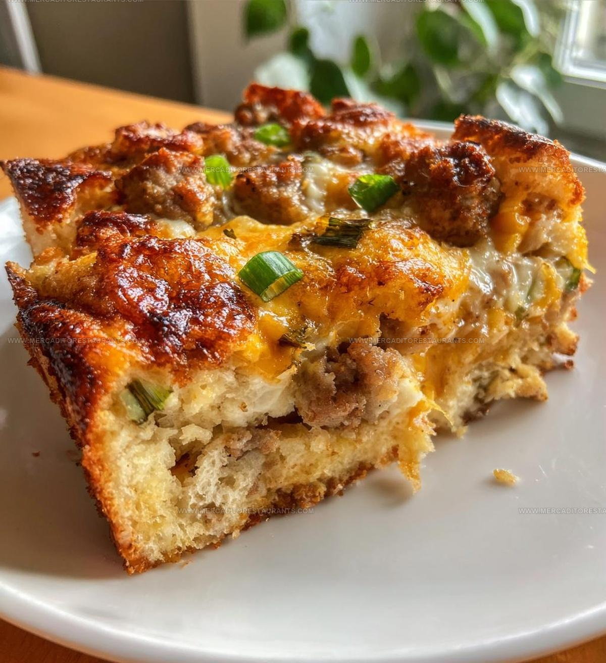 Savory Breakfast Sausage And Cheese Casserole Recipe