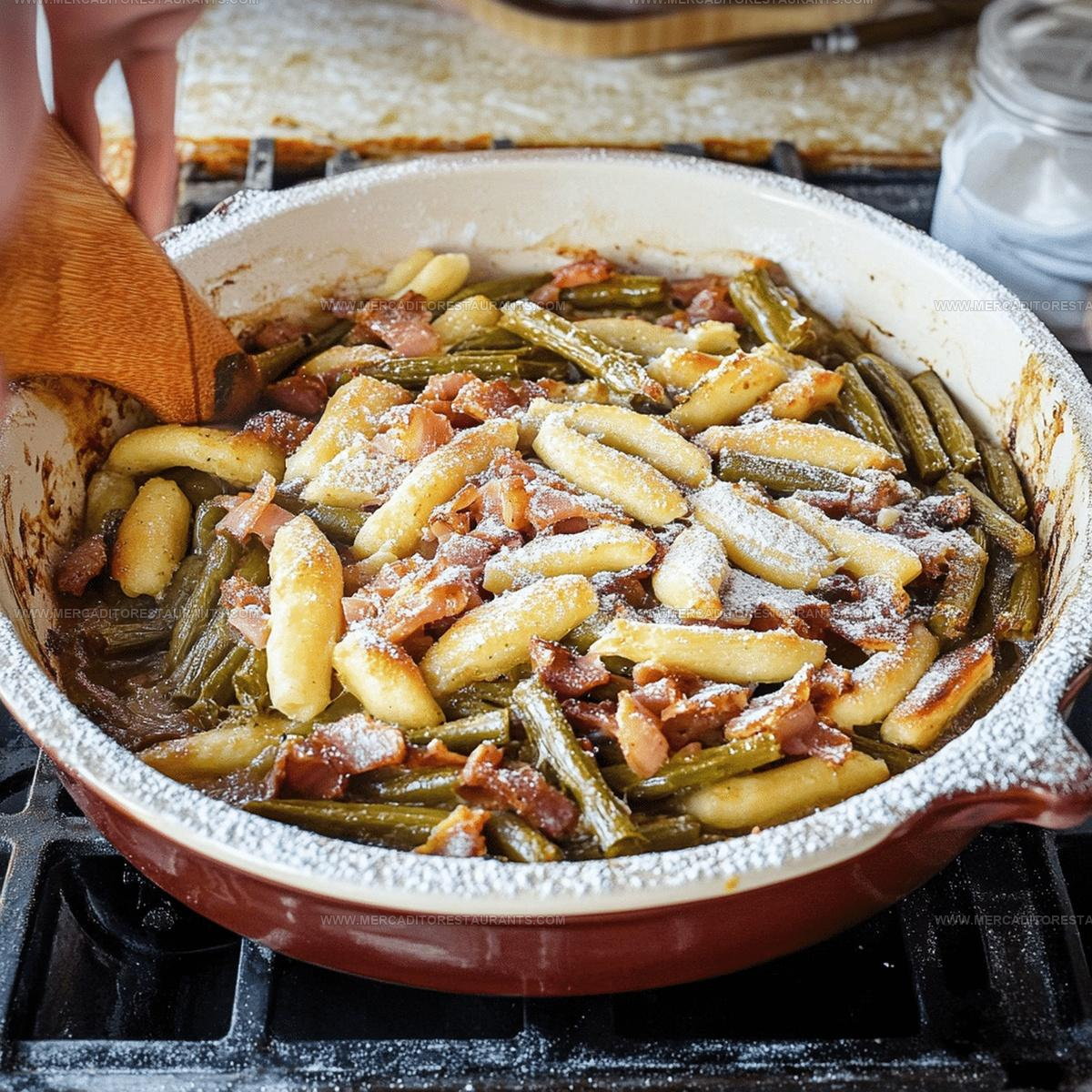 Hearty Green Bean Casserole with Beef Recipe
