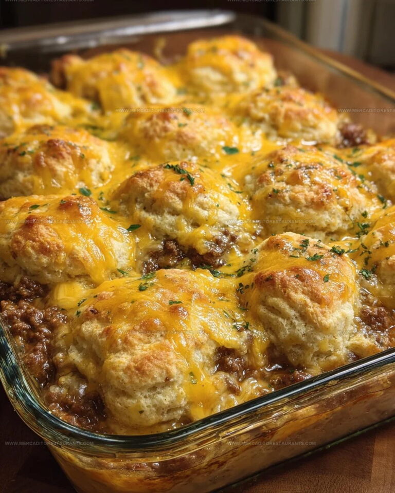 Cheddar Bay Hamburger Casserole Recipe