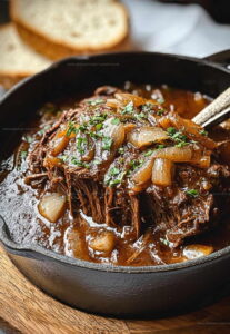 Savory French Onion Pot Roast Recipe