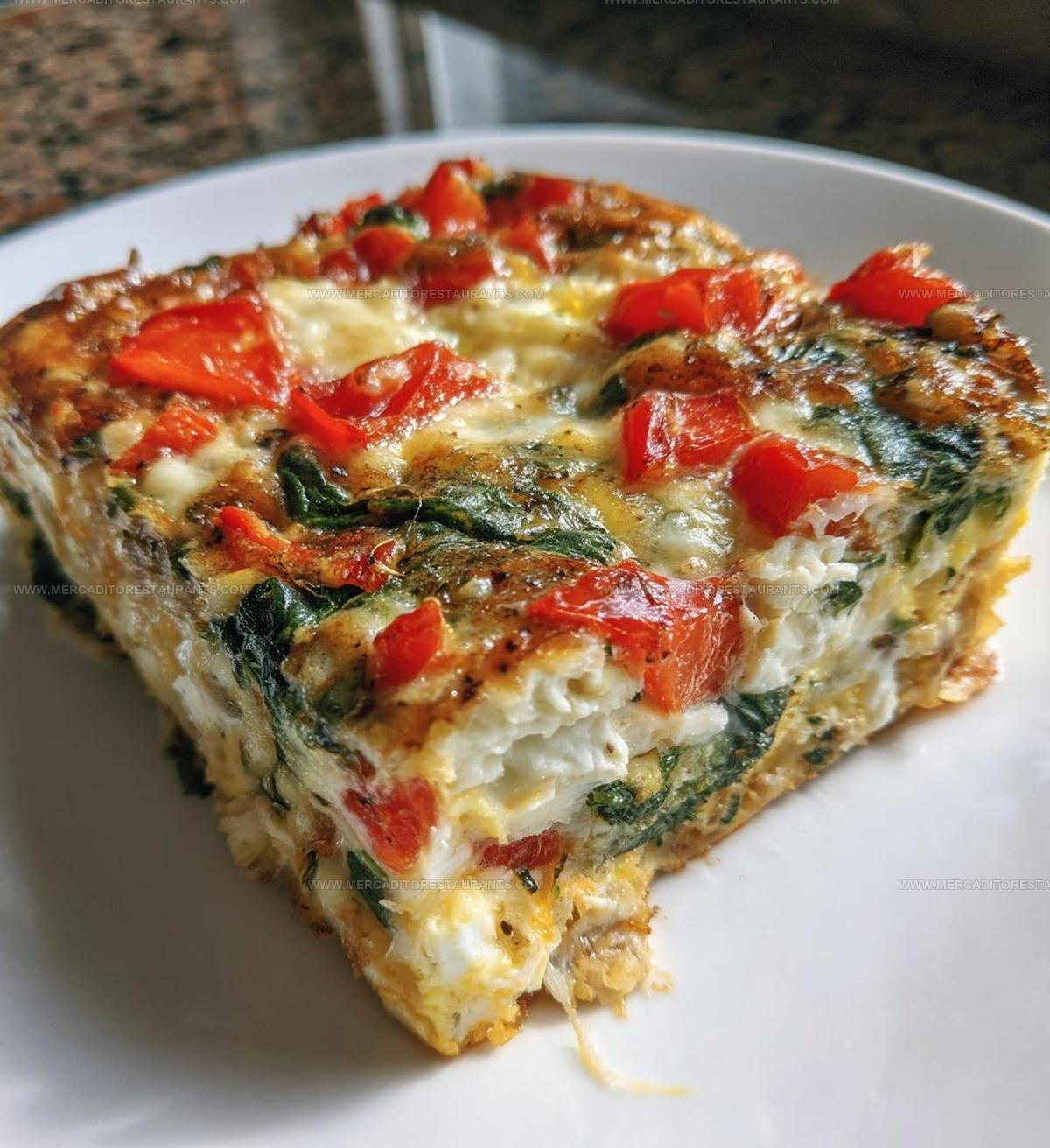 Spinach Florentine Breakfast Casserole Recipe
