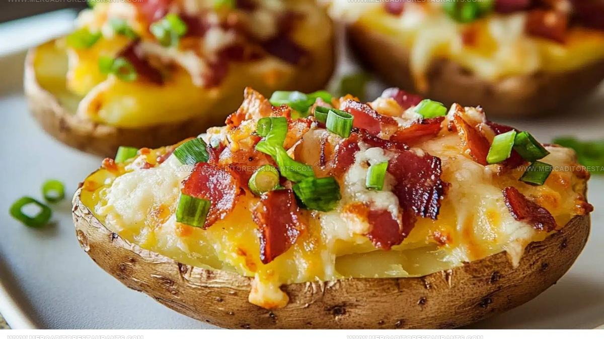 Steakhouse Style Loaded Baked Potatoes Recipe