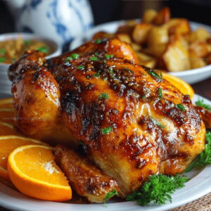 Citrus-Sweet Roasted Orange Chicken Recipe
