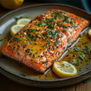 The Ultimate Baked Salmon With Honey Mustard Recipe