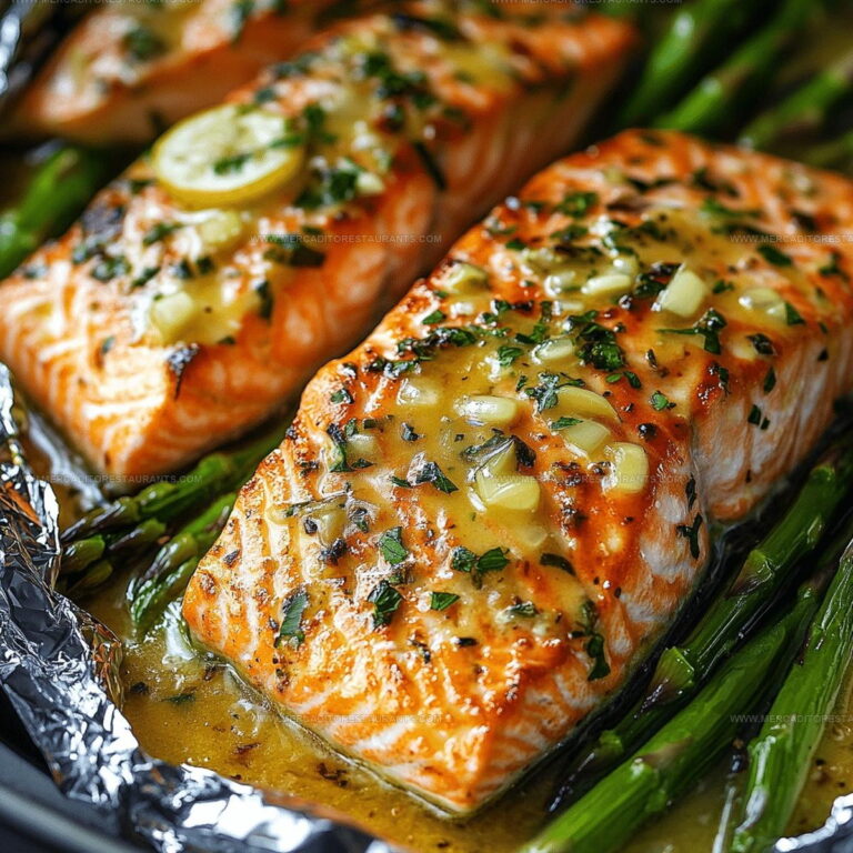Juicy Foil-Baked Salmon Recipe