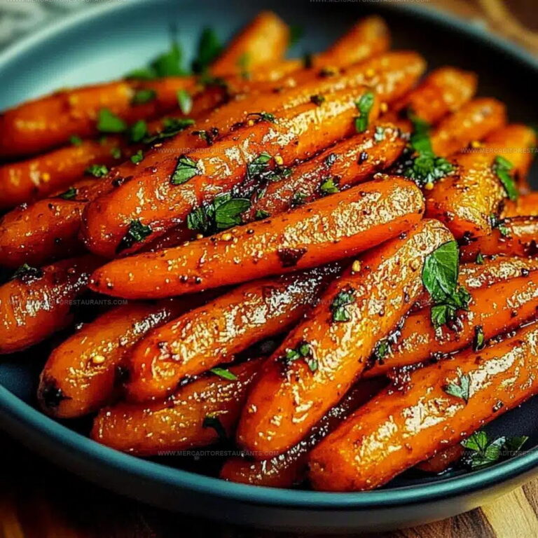 Maple Mustard Roasted Carrots Recipe