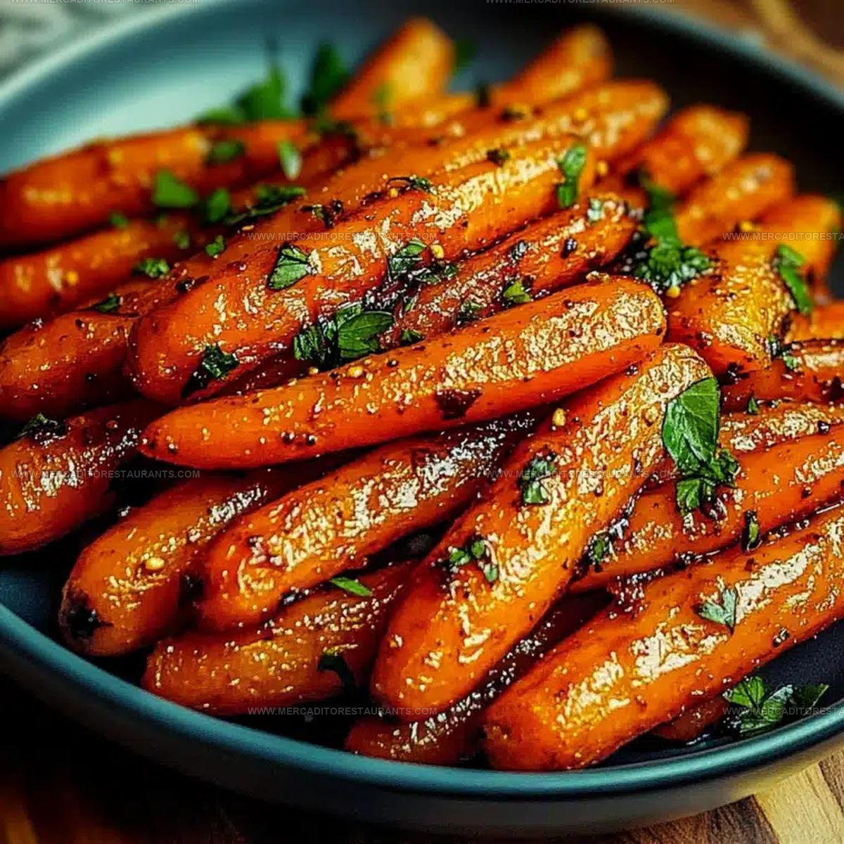 Maple Mustard Roasted Carrots Recipe
