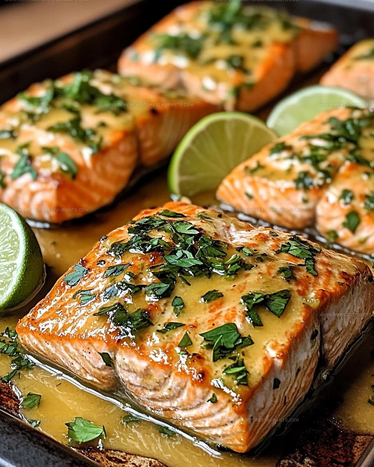 Baked Honey Lime Salmon Recipe