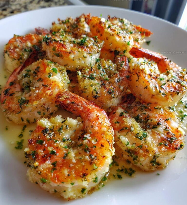 Sheet Pan Garlic Parmesan Roasted Shrimp Recipe