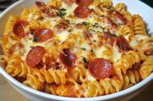 Pepperoni Pasta Bake Recipe