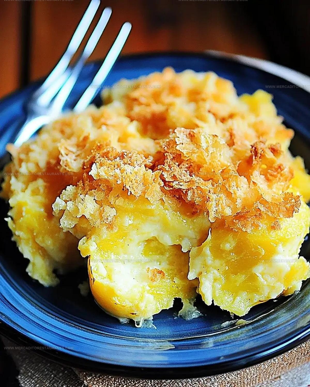 Cheesy Squash Casserole Recipe