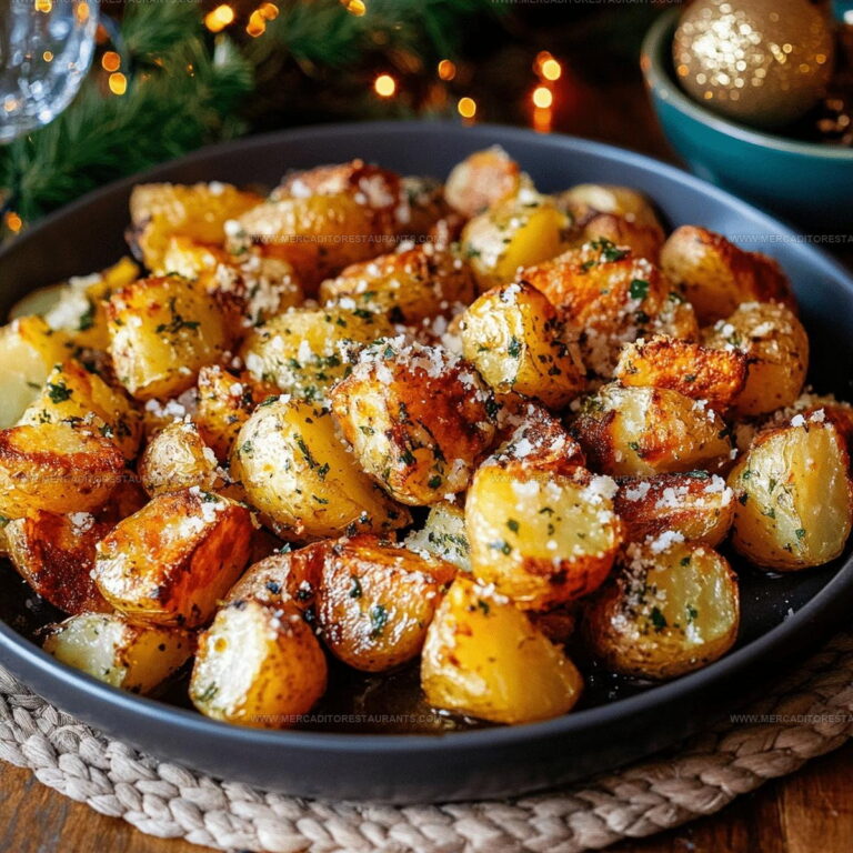 Roasted Buttered Potatoes with Parmesan Recipe