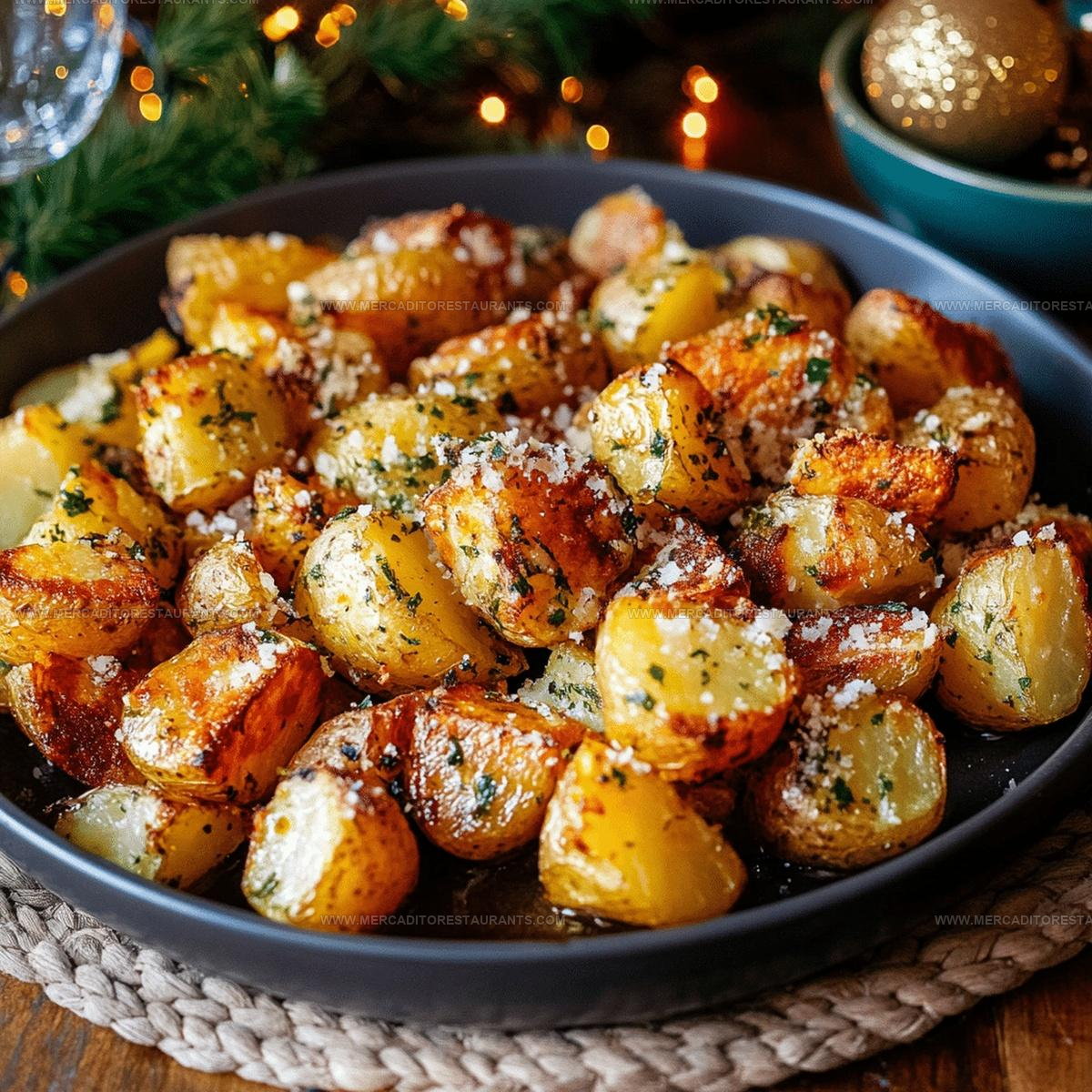 Roasted Buttered Potatoes with Parmesan Recipe