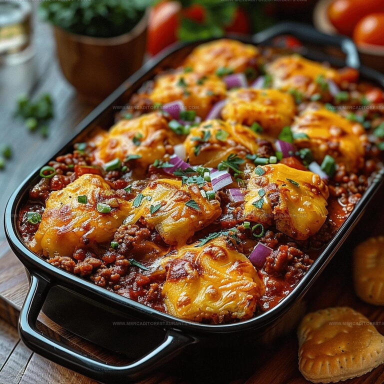 Crowd-Friendly Sloppy Joe Casserole Recipe