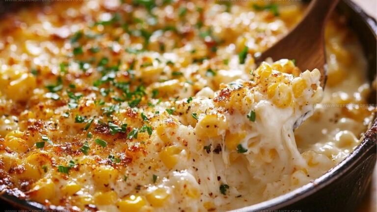 White Cheddar Baked Corn Recipe