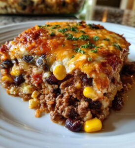 Weeknight TexMex Taco Casserole Recipe