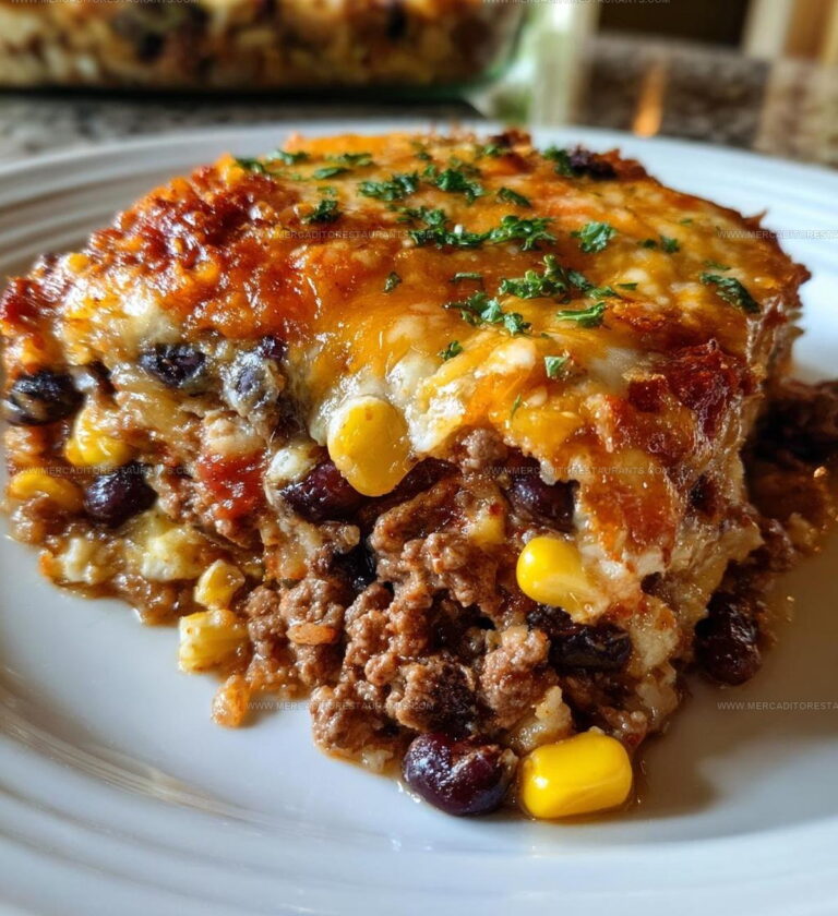 Weeknight TexMex Taco Casserole Recipe