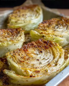Garlic-Forward Roasted Cabbage Steaks Recipe