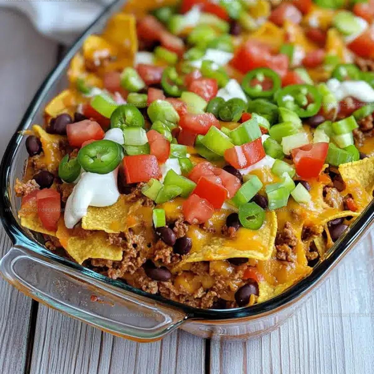 Weeknight Walking Taco Casserole Recipe