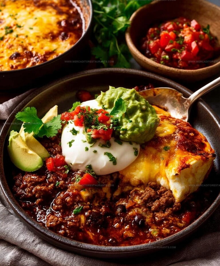 Cheesy Mexican Beef Bake Recipe