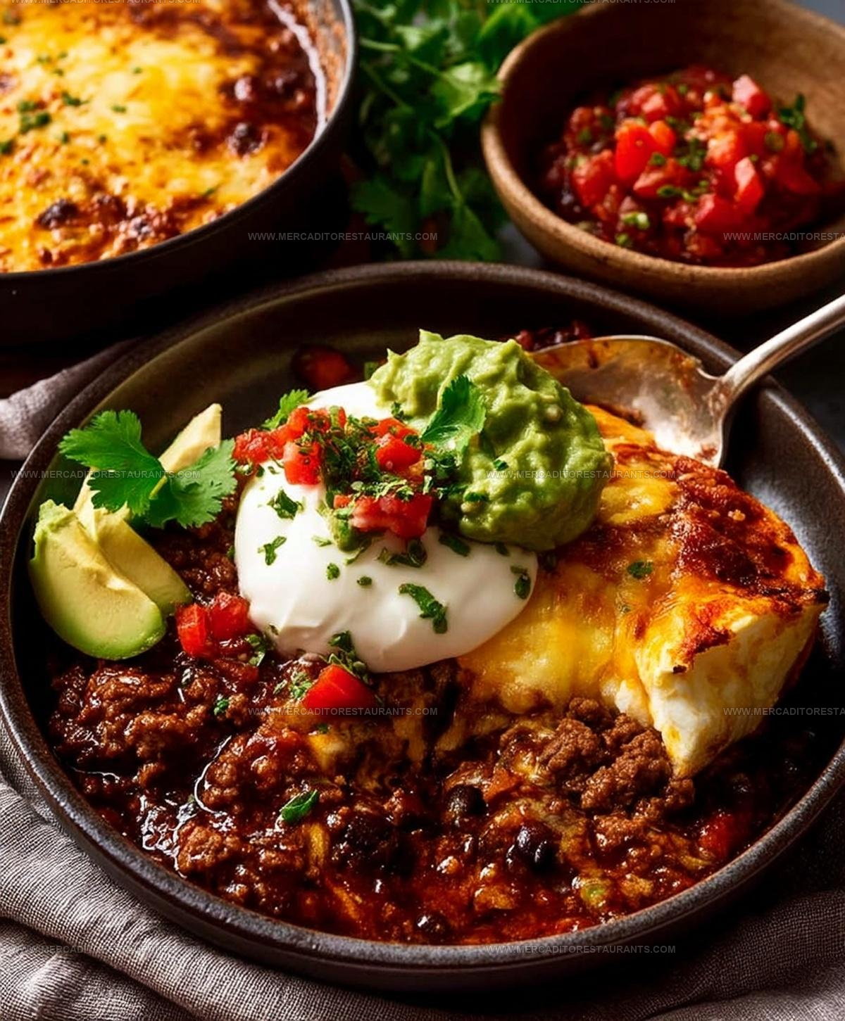 Cheesy Mexican Beef Bake Recipe
