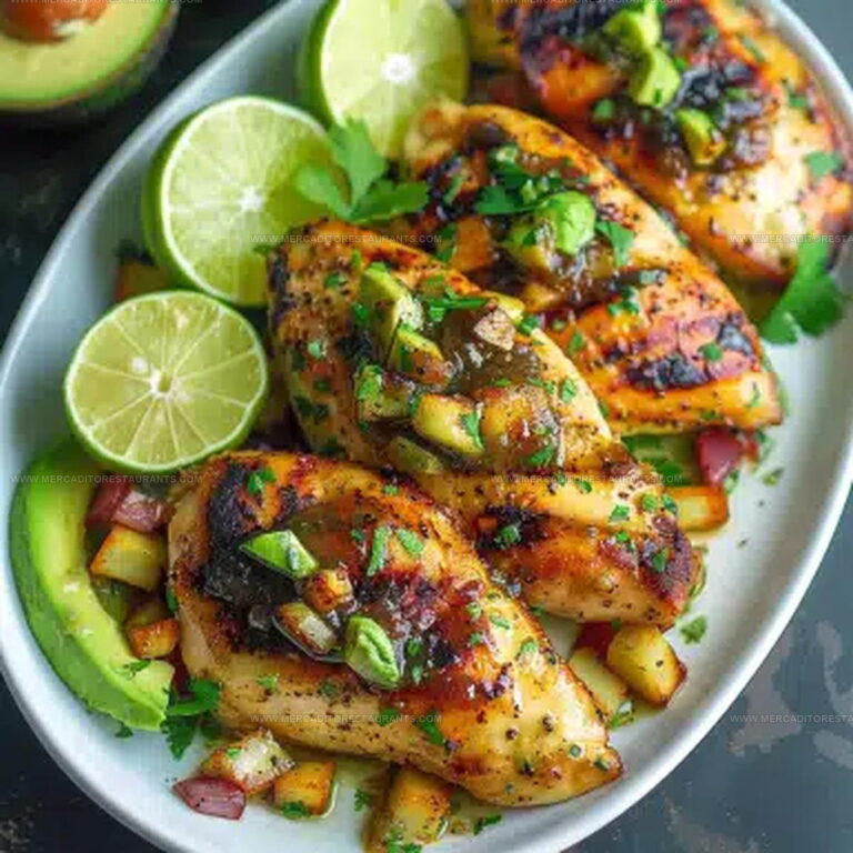 Avocado Lime Baked Chicken Recipe