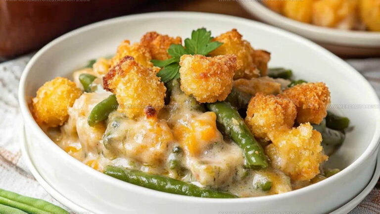 Crispy Tot-Topped Green Bean Casserole Recipe