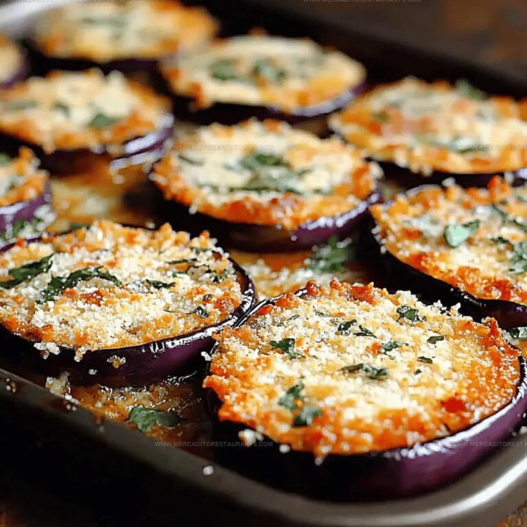 Traditional Baked Eggplant Parmesan Recipe