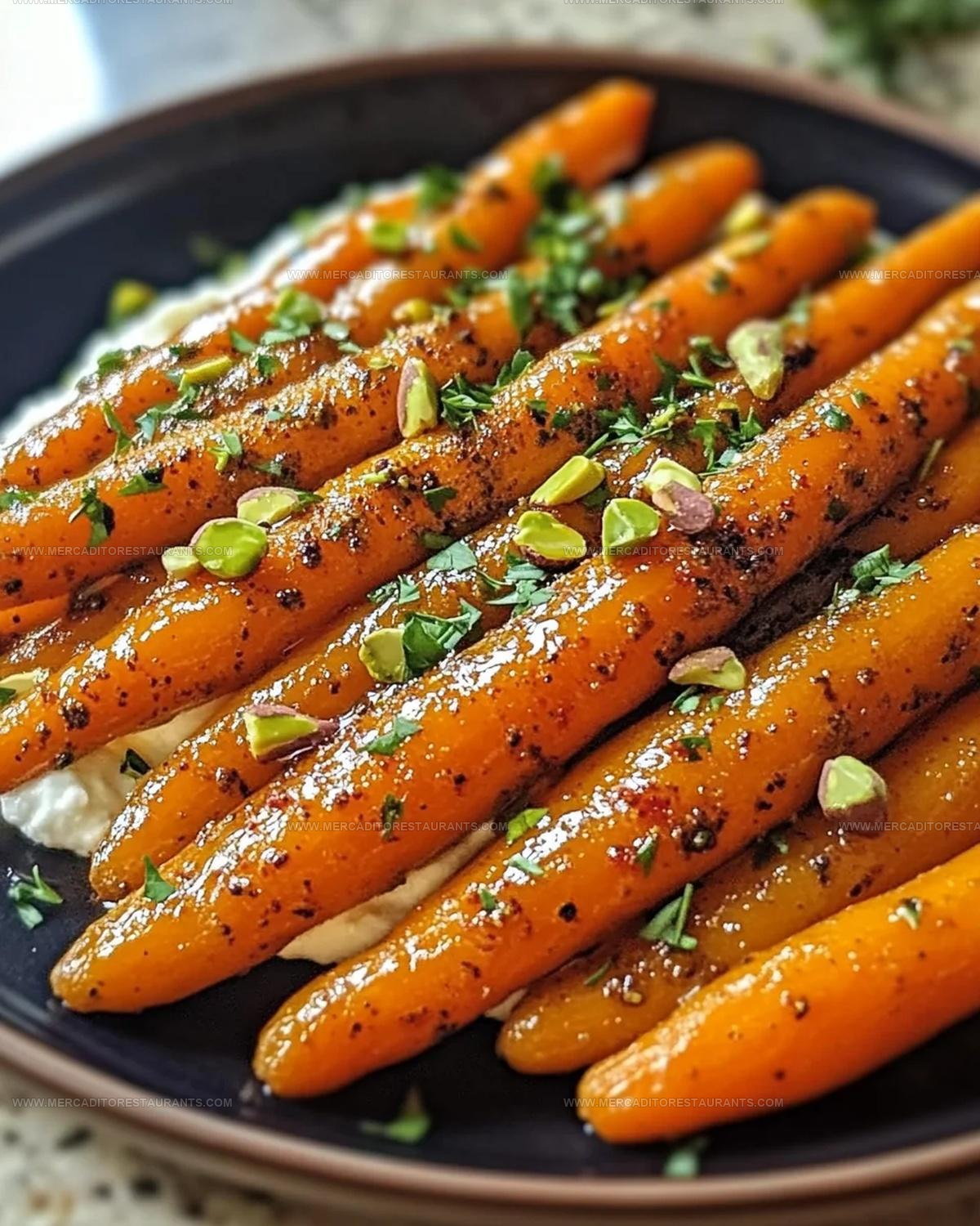 Roasted Carrots with Hot Honey Recipe