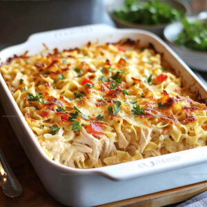 Comfort Chicken Noodle Casserole Recipe