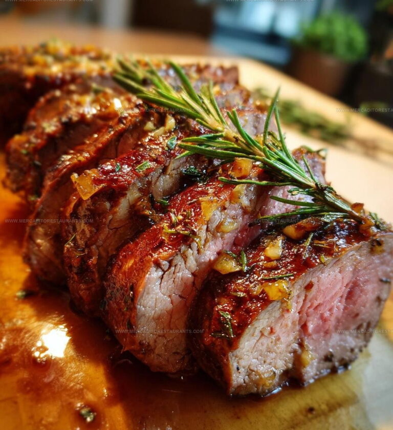 Rosemary And Garlic Roast Beef Recipe
