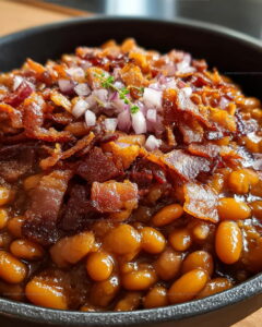 Maple Bourbon Baked Beans Recipe