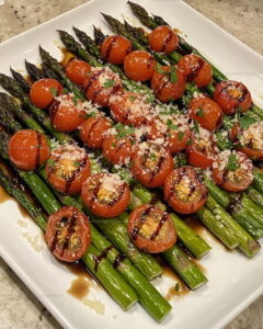 Oven-Roasted Asparagus with Parmesan Recipe