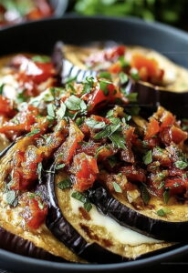 Mediterranean Roasted Eggplant Recipe