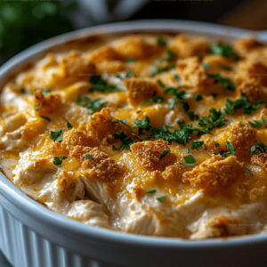 Creamy Crunch-Topped Chicken Casserole Recipe