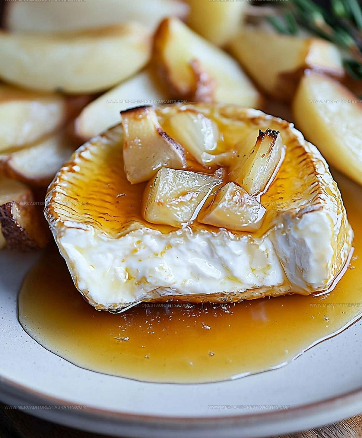 Party Appetizer Baked Brie Honey Recipe