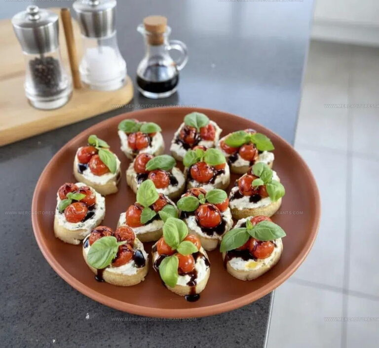 Toasted Ricotta Bruschetta Roasted Tomato Recipe