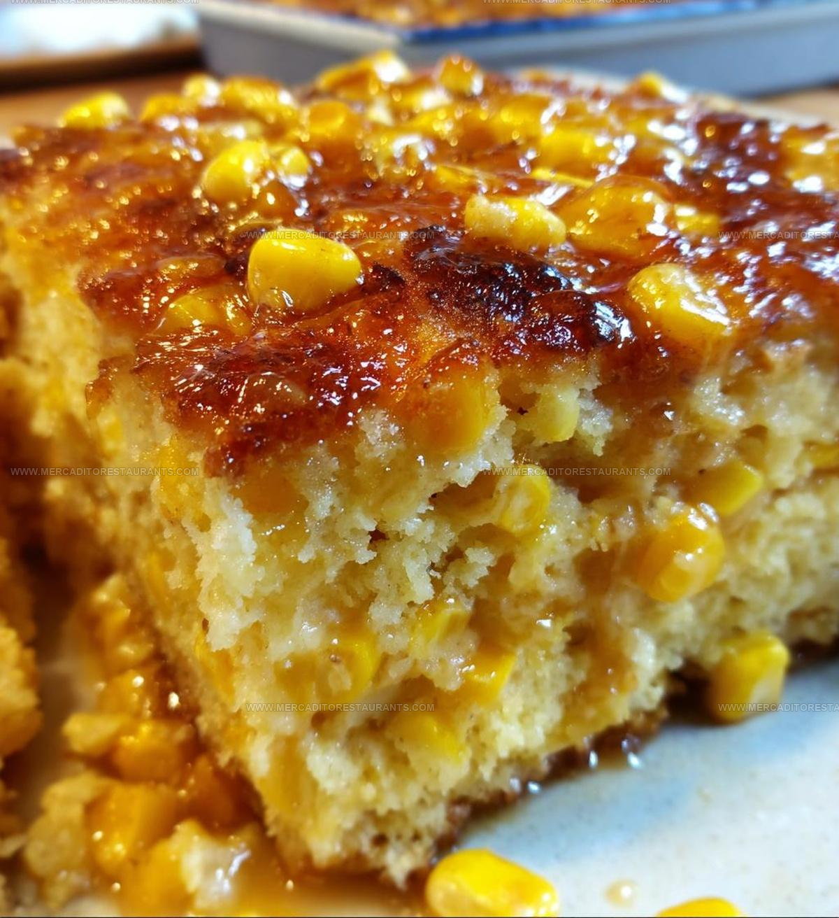 Honey Glazed Corn Casserole Recipe