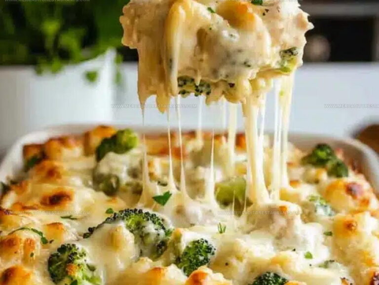 Chicken Broccoli Baked Alfredo Recipe