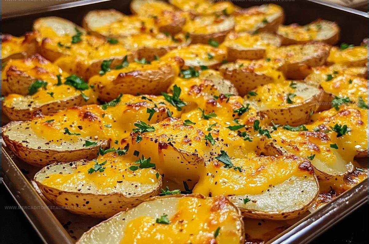 Cheesy Ranch Oven Roasted Potatoes Recipe