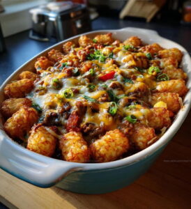 LowCarb Philly Cheese Steak Casserole Recipe