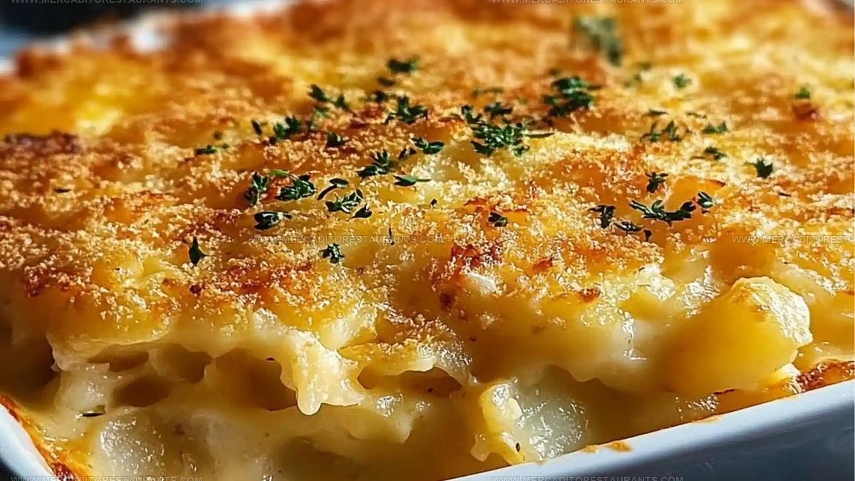 Cornflake-Crusted Million Dollar Potato Casserole Recipe