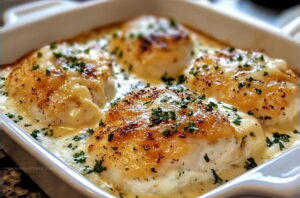 Creamy Oven Cream Cheese Chicken Recipe
