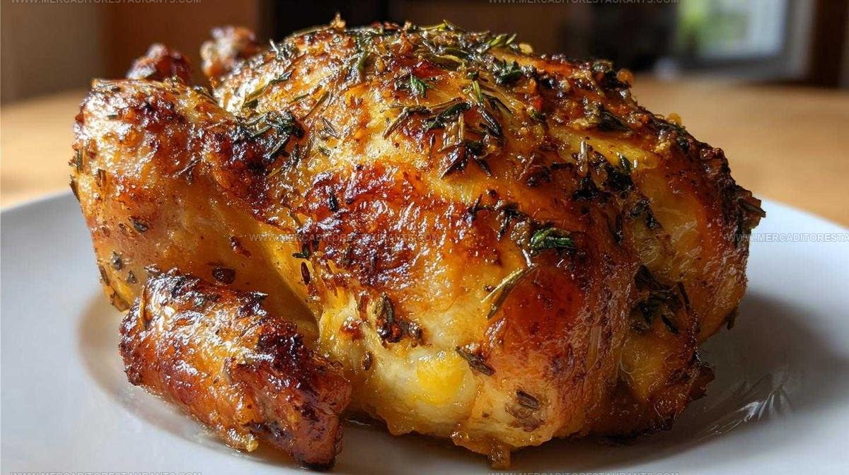 Herb Infused Lemon Herb Roasted Chicken Recipe